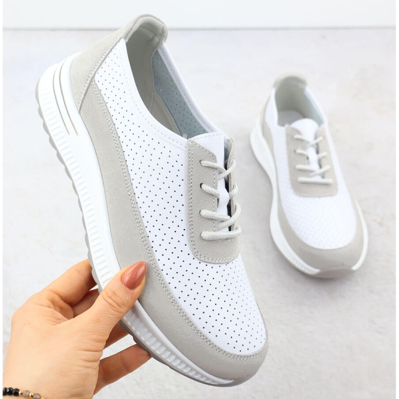 Openwork Sports Louns white Filippo DP6717 1 Openwork Sports Louns white Filippo DP6717 1