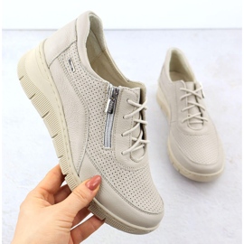 Ekri Helios 427 perforated wedges for perforated wedges beige 1