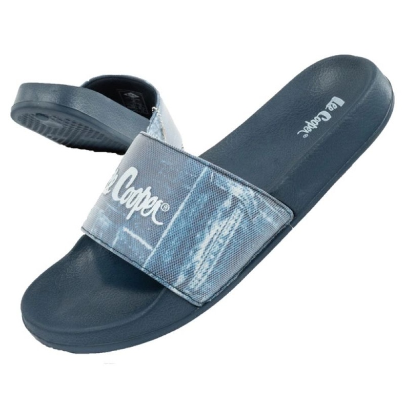 Lee Cooper LCW-25-42-3544M Men's flip flops blue 1