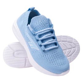 Hi-Tec Rilon shoes 92800654301 Blue children's sports 1
