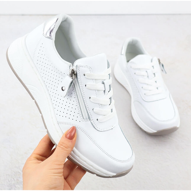 Evento Women's leather shoes comfortable sports white event 2 Evento Women's leather shoes comfortable sports white event 2