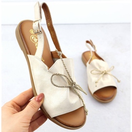 Cambell Leather Women's Sandals Złote Camell Sz00657 golden 1 Cambell Leather Women's Sandals Złote Camell Sz00657 golden 1