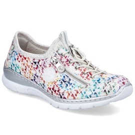 Women's sports shoes openwork white rieker l3252-90 4