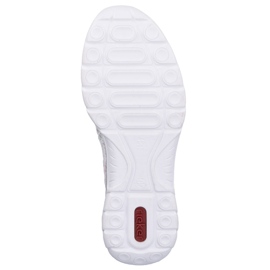 Women's sports shoes openwork white rieker l3252-90 3