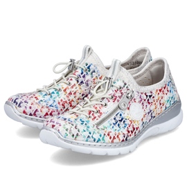 Women's sports shoes openwork white rieker l3252-90 8