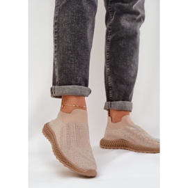 S.Barski Slocated women's sports shoes with TW121 beige 2 S.Barski Slocated women's sports shoes with TW121 beige 2