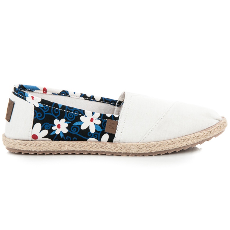 Mckeylor Espadrilles with flowers white 2