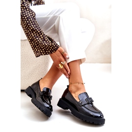 Vinceza 62187 lacquered moccasins black 3 Vinceza 62187 lacquered moccasins black 3