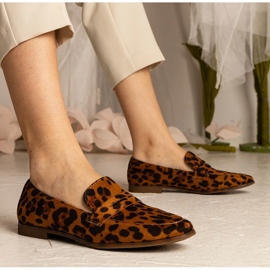 Panther women's classic loafers brown 1