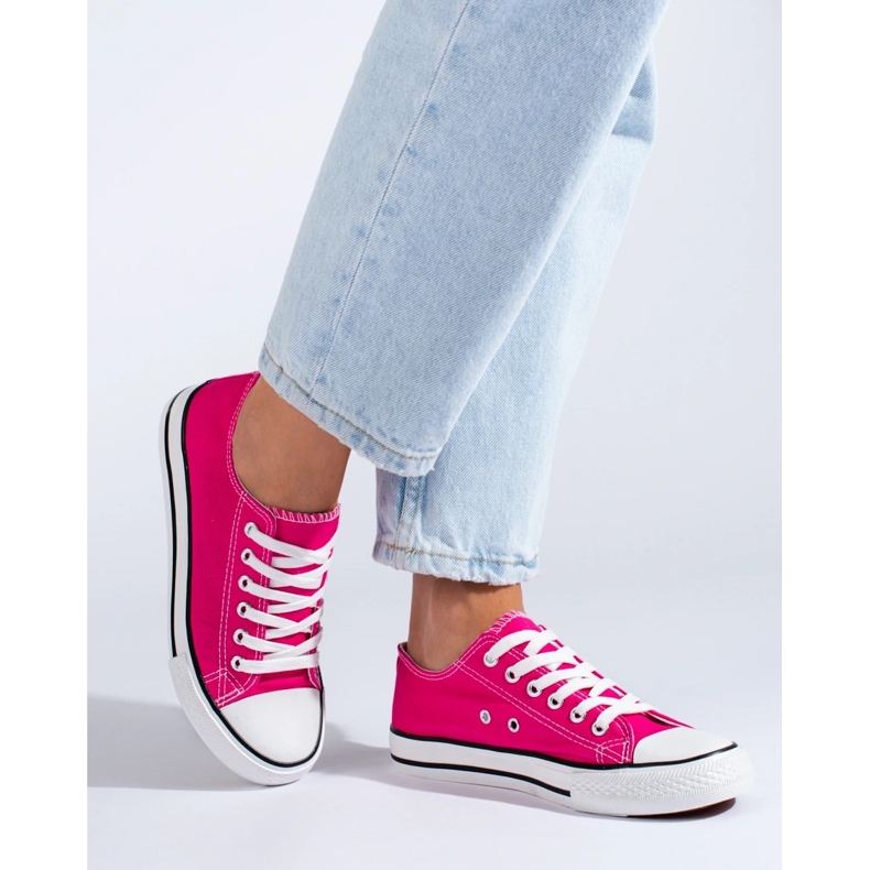 Fuchsia Sneakers pink 1