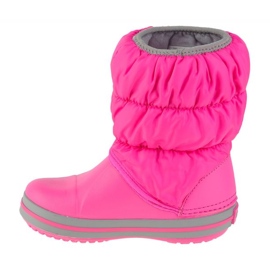 Girls' snow boots Crocs Winter Puff Boot 14613-6TR pink 2 Girls' snow boots Crocs Winter Puff Boot 14613-6TR pink 2