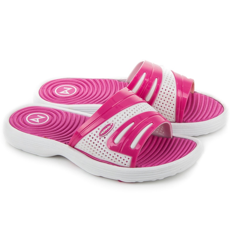 Mckeylor Pink pool slippers 1
