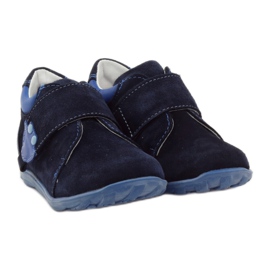 RenBut Velcro leather shoes 1476 navy blue 4