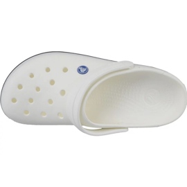 Crocs crocband flip-flops in 11016-100 medical white 1