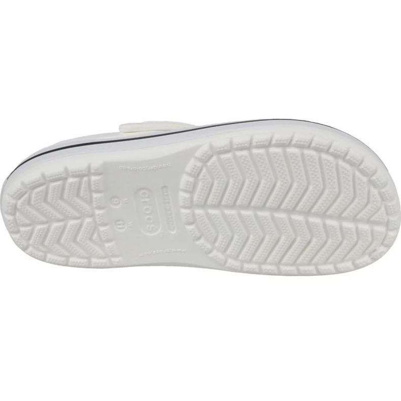 Crocs crocband flip-flops in 11016-100 medical white 2