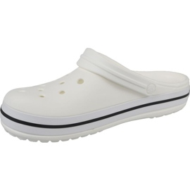 Crocs crocband flip-flops in 11016-100 medical white 3