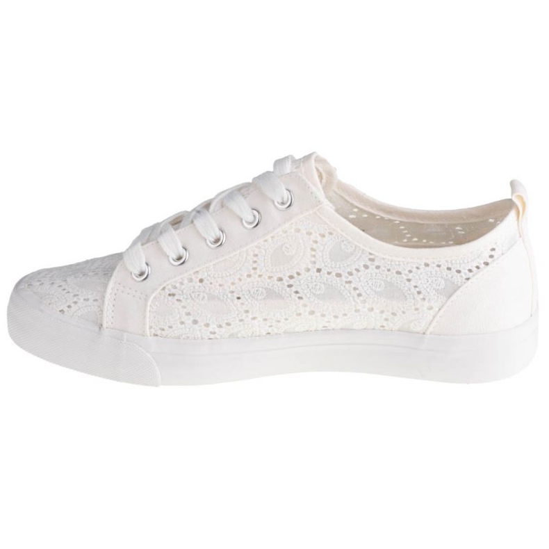 Women's big star w274925 lace sneakers white 4 Women's big star w274925 lace sneakers white 4