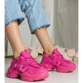 Pink women's massive sports sneakers 1 Pink women's massive sports sneakers 1