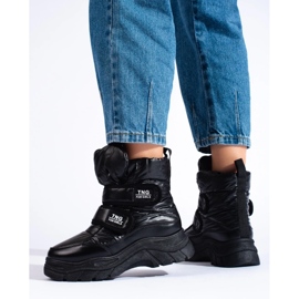 W. Potocki Warm women's snow boots from Potocki black 1