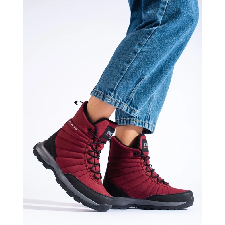 DK aquaproof women's high trekking shoes black 2