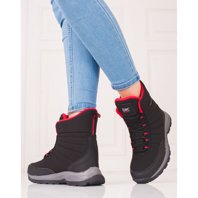 DK aquaproof women's high trekking shoes black 2