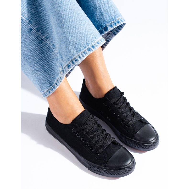 J. Star Classic Black Sneakers 2