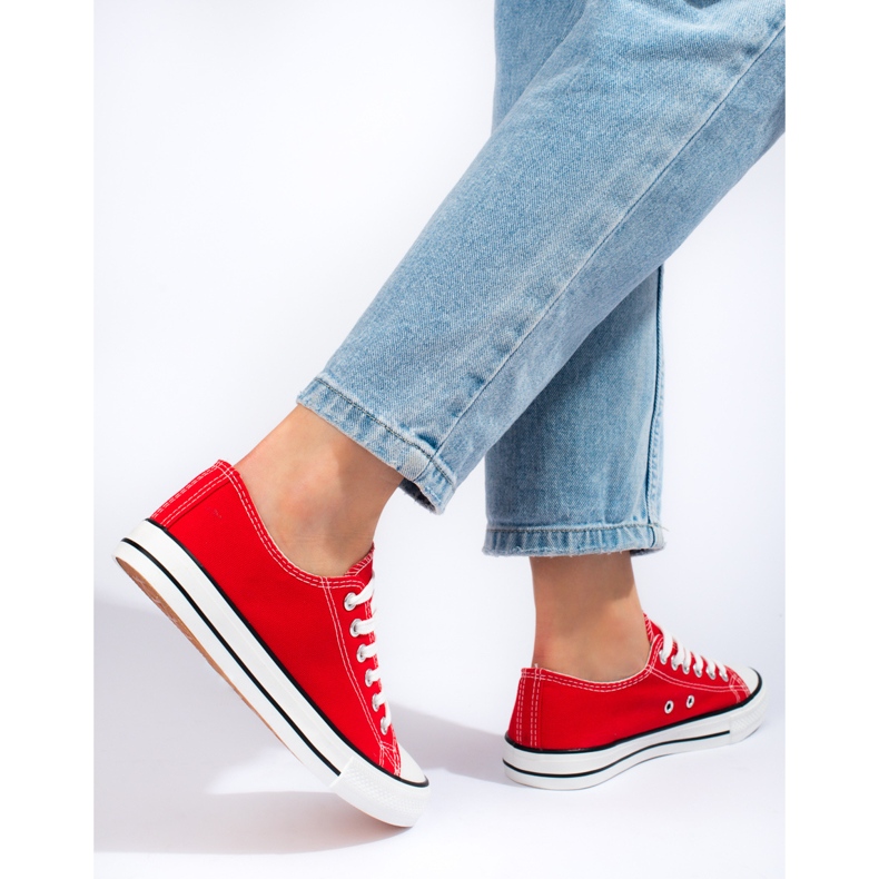 J. Star Classic Red Sneakers 2 J. Star Classic Red Sneakers 2