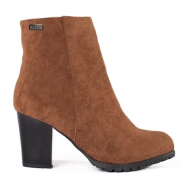 Goodin Camel Booties On A Post brown 1