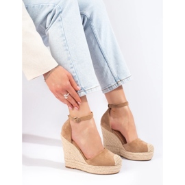 Wedge sandals Bl1919kh beige 2