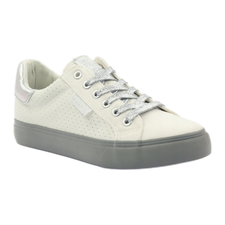 Big star sneakers AA274A053 white silver grey 1