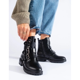 Insulated bags with buckles black 2