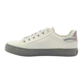 Big star sneakers AA274A053 white silver grey 2