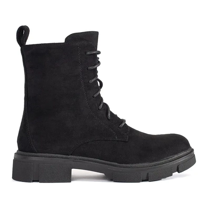 Comfortable Suede Boots black 2