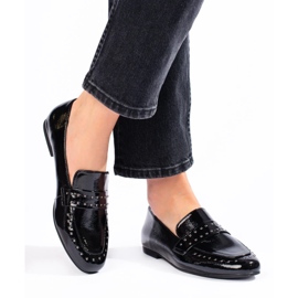 Lacquered Loafers LA.FI black 1