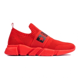 Women's sneakers Big Star JJ274298 red 1