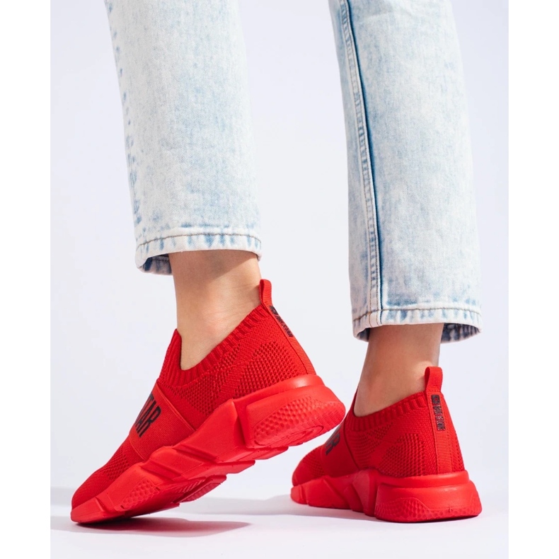 Women's sneakers Big Star JJ274298 red 2