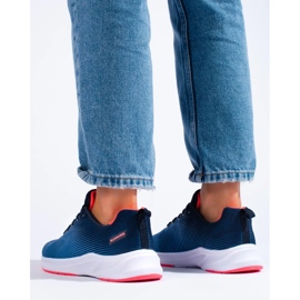 Light DK sports shoes blue 1