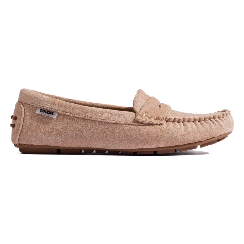 Goodin Classic textile loafers beige 2 Goodin Classic textile loafers beige 2