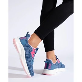 TRENDI Tied Sport Shoes blue 1