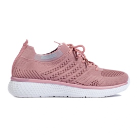 Lace-up Sports Shoes pink 2