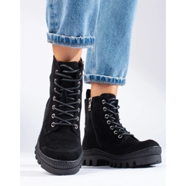 S. BARSKI Lace-up boots by S.BARSKI black 1