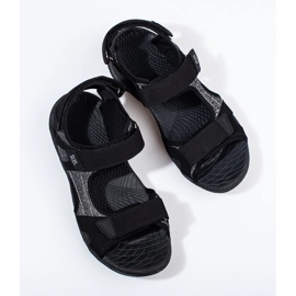 DK men's sandals black 1