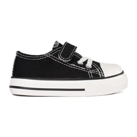 Vico boys' sneakers, black material 2