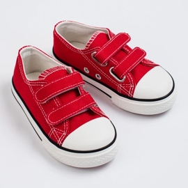 Vico children's sneakers with velcro closure red 2 Vico children's sneakers with velcro closure red 2