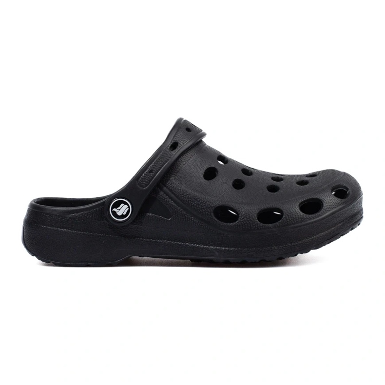 Light boys' black flip-flops 1
