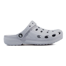 Light gray boys' flip-flops grey 1