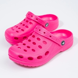 Light pink slippers for girls 2