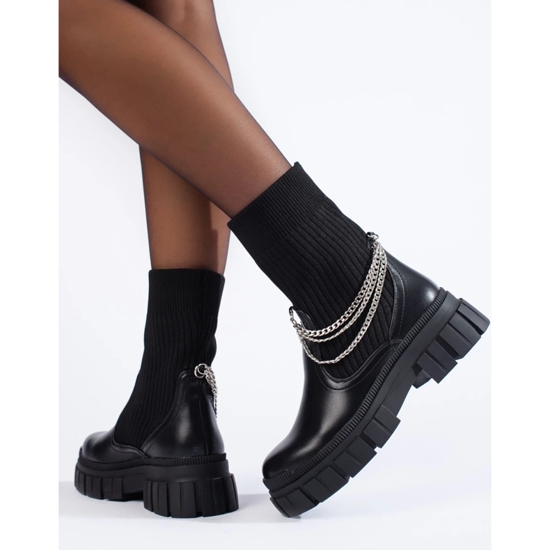 Black women's workers' socks 2 Black women's workers' socks 2