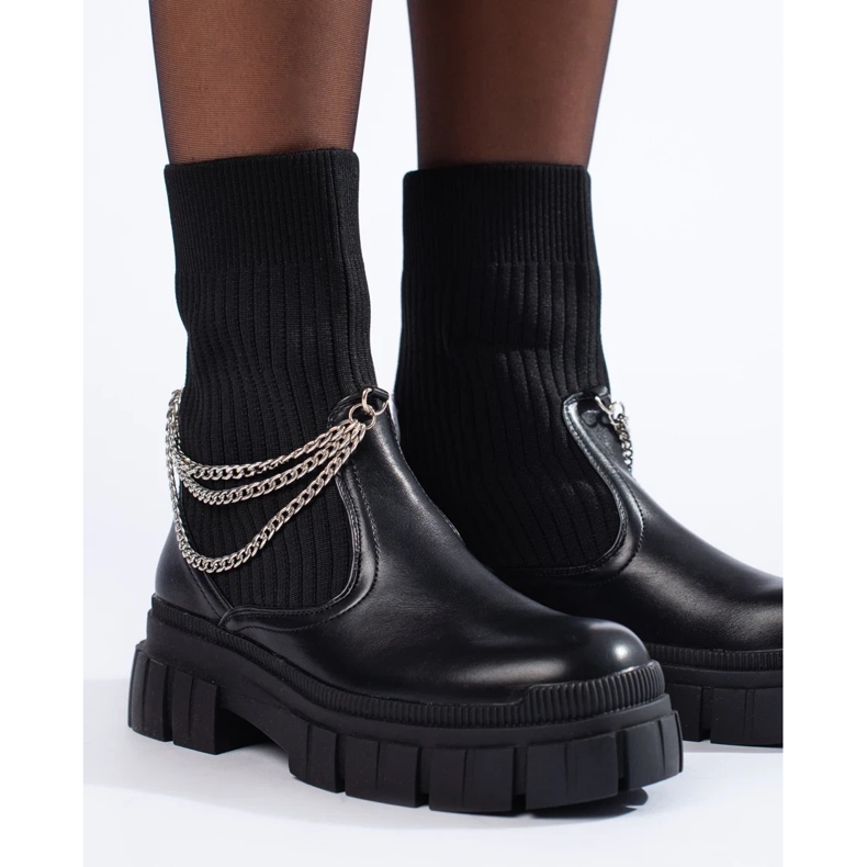 Black women's workers' socks 1