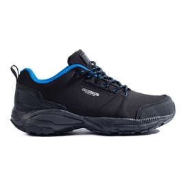 DK black and blue women's trekking shoes 1